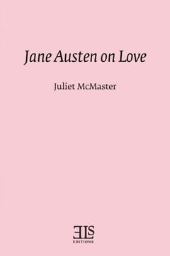 portada Jane Austen on Love (Els Monograph Series No. 13) (en Inglés)