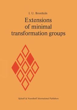 portada Extensions of Minimal Transformation Groups (in English)
