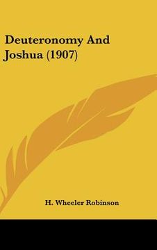 portada deuteronomy and joshua (1907) (en Inglés)