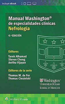 portada Manual Washington de Especialidades Clínicas. Nefrología (in Spanish)