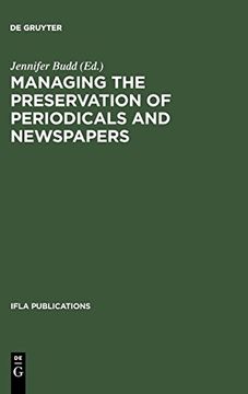 portada Ifla 103: Managing the Preservation of Periodicals (Ifla Publications) (en Inglés)