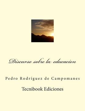 portada Discurso Sobre La Educacion (in Spanish)