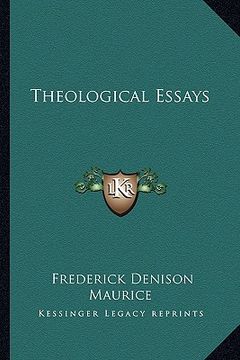 portada theological essays (en Inglés)