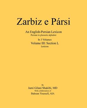 portada Zarbiz e Parsi: Volume III: Lexicon (en Inglés)
