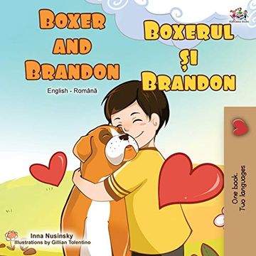 portada Boxer and Brandon (English Romanian Bilingual Book) (English Romanian Bilingual Collection) (in Rumano)