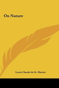 portada on nature on nature (in English)