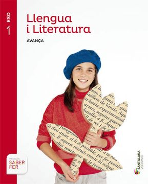 portada Llengua i Literatura Avança 1 eso Saber fer (in Valencian)