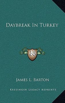 portada daybreak in turkey (en Inglés)