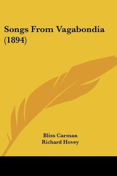 portada songs from vagabondia (1894) (in English)