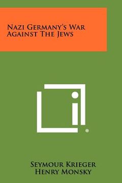 portada nazi germany's war against the jews (en Inglés)