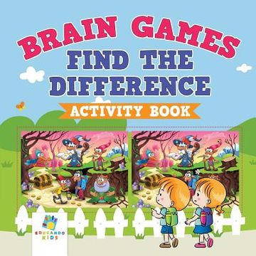 portada Brain Games Find the Difference Activity Book