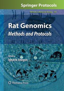 portada Rat Genomics: Methods and Protocols (en Inglés)