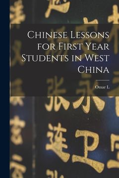 portada Chinese Lessons for First Year Students in West China (in English)