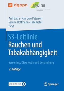 portada S3-Leitlinie Rauchen und Tabakabhängigkeit: Screening, Diagnostik und Behandlung (en Alemán)