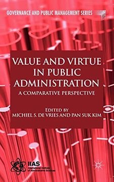 portada Value and Virtue in Public Administration: A Comparative Perspective (Governance and Public Management) (en Inglés)