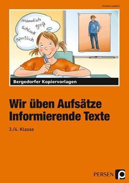 portada Wir Üben Aufsätze. 3. /4. Schuljahr. Informierende Texte (en Alemán)