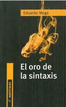 portada El oro de la Sintaxis (in Spanish)