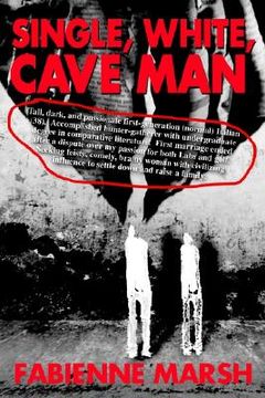portada single, white, cave man