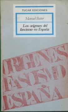portada Origenes del Fascismo Español los