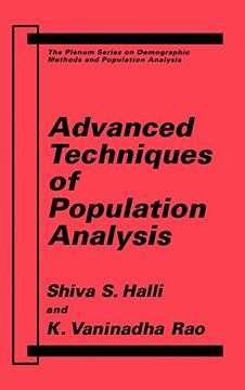 portada Advanced Techniques of Population Analysis (en Inglés)