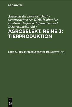 portada Deskriptorenregister 1989 (Hefte 1-12) (in German)