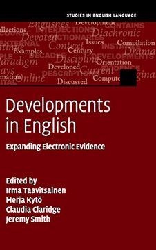 portada Developments in English: Expanding Electronic Evidence (Studies in English Language) (in English)