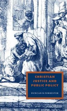 portada Christian Justice and Public Policy (Cambridge Studies in Ideology and Religion) (in English)