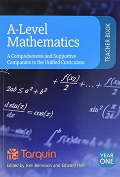 portada A-Level Teacher Book Year 1: A Comprehensive and Supportive Companion to the Unified Curriculum (Level Teaching Math) (en Inglés)