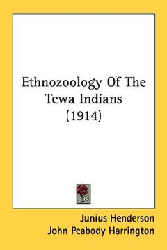 portada ethnozoology of the tewa indians (1914) (in English)