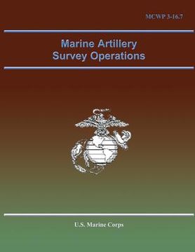 portada Marine Artillery Survey Operations (en Inglés)