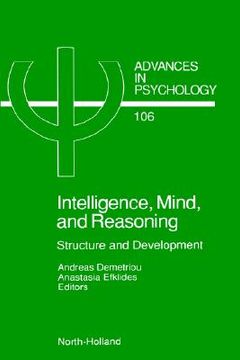 portada intelligence, mind, and reasoning: structure and development (en Inglés)
