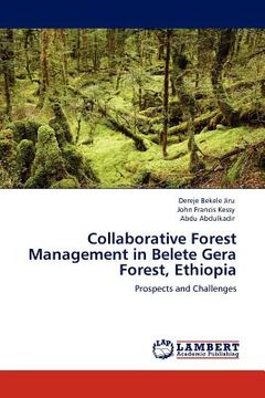 portada collaborative forest management in belete gera forest, ethiopia (en Inglés)