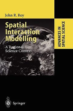 portada spatial interaction modelling: a regional science context (en Inglés)