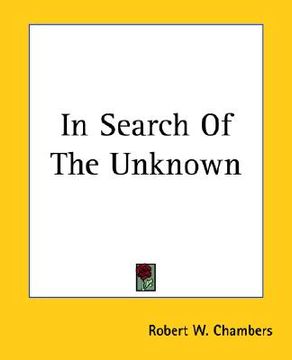 portada in search of the unknown (in English)