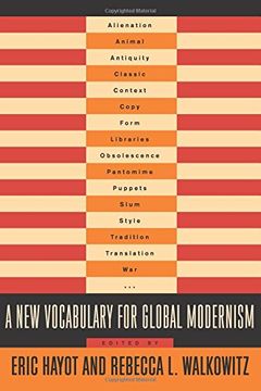 portada A new Vocabulary for Global Modernism (Modernist Latitudes) (en Inglés)