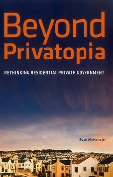 portada Beyond Privatopia: Rethinking Residential Private Government (Urban Institute Press) (in English)