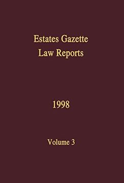 portada Eglr 1998 (Estates Gazette law Reports) (en Inglés)