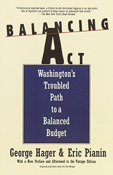 portada Balancing Act: Washington's Troubled Path to a Balanced Budget (en Inglés)