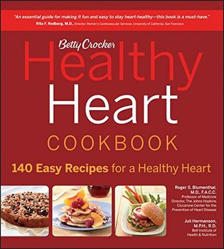 portada Betty Crocker Healthy Heart Cookbook (Betty Crocker Books) (en Inglés)