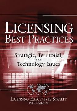 portada licensing best practices: strategic, territorial, and technology issues