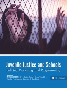 portada Juvenile Justice and Schools: Policing, Processing, and Programming (in English)