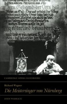 portada Richard Wagner: Die Meistersinger von Nürnberg Paperback (Cambridge Opera Handbooks) (en Inglés)