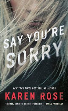 portada Say You're Sorry (Sacramento Series, The) 