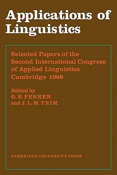 portada Applications of Linguistics Paperback (en Inglés)
