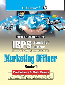 portada Ibps (Specialist Officers) Marketing Officer (Scale-I) Preliminary & Main Exams Guide (en Inglés)