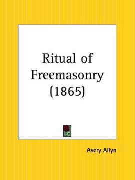 portada ritual of freemasonry (en Inglés)