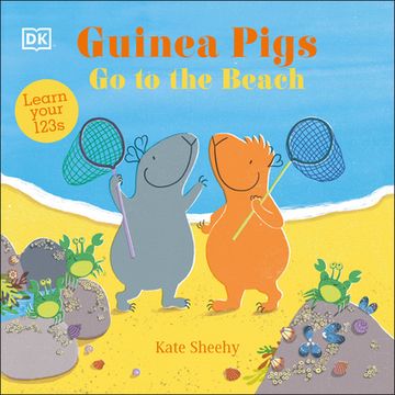 portada Guinea Pigs go to the Beach: Learn Your 123S (The Guinea Pigs) (en Inglés)
