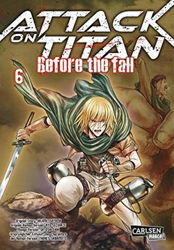 portada Attack on Titan - Before the Fall 6 (en Alemán)