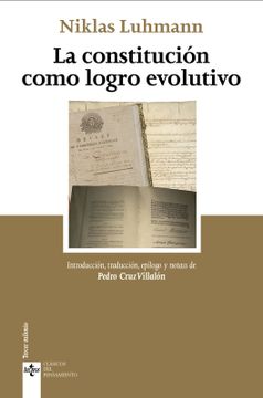 portada La constitución como logro evolutivo (en Castellano)