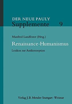 portada Renaissance Humanismus (Neuer Pauly Supplemente) (en Alemán)